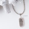 Artisan elegant meets modern design Labradorite Gemstone Thai Pendant Sterling Silver Necklace  every day wear piece