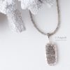 Artisan elegant meets modern design Labradorite Gemstone Thai Pendant Sterling Silver Necklace  every day wear piece