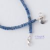 handmade stylish genuine Kyanite and Thai Beads Sterling Silver Charm Bracelet fall/winter